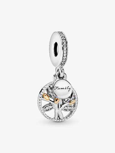Charm Pendente Árvore da Vida Brilhante