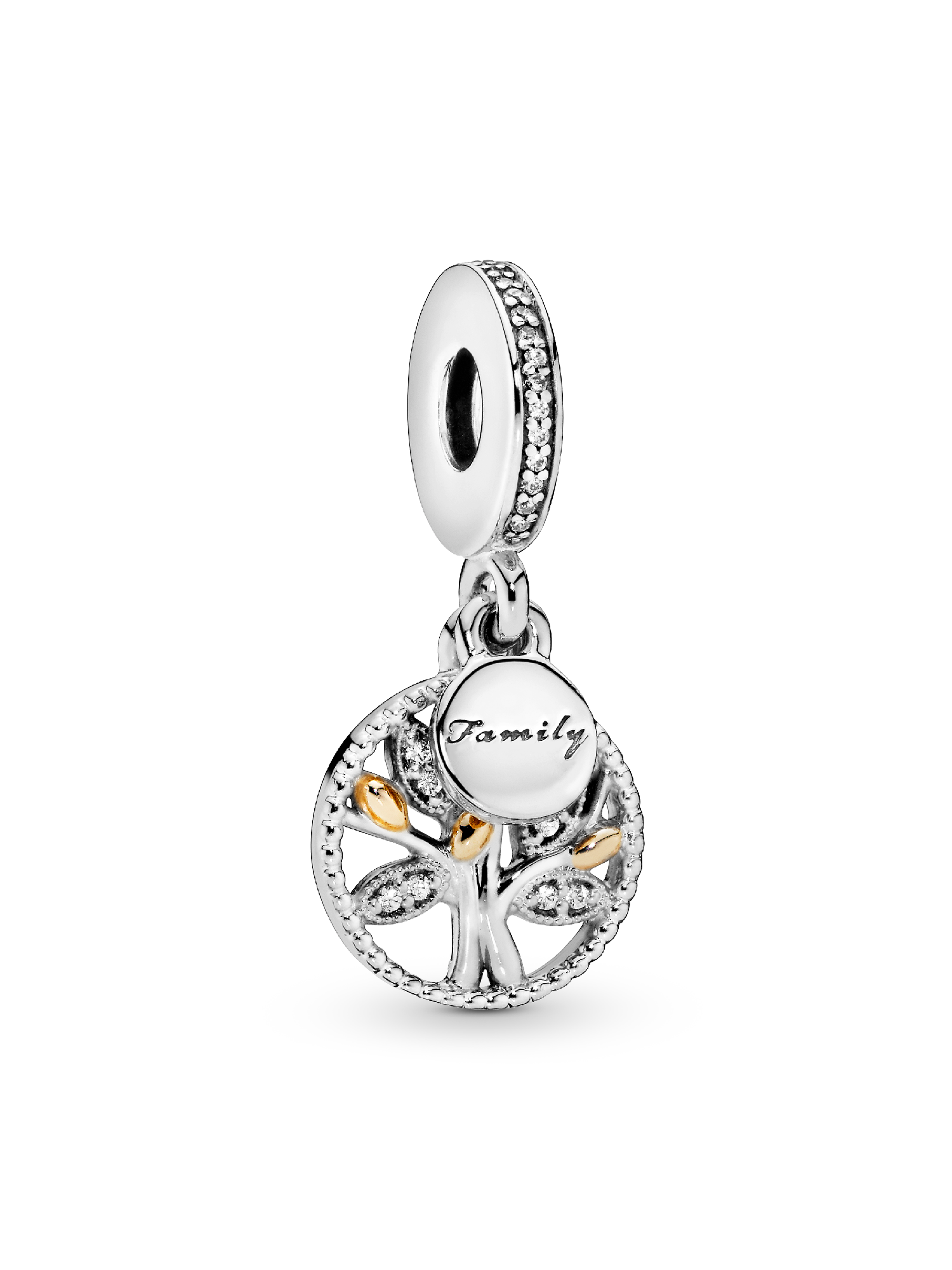 Charm Pendente Árvore da Vida Brilhante