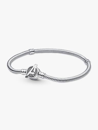 Pulseira Corrente Snake com Fecho dos Vingadores