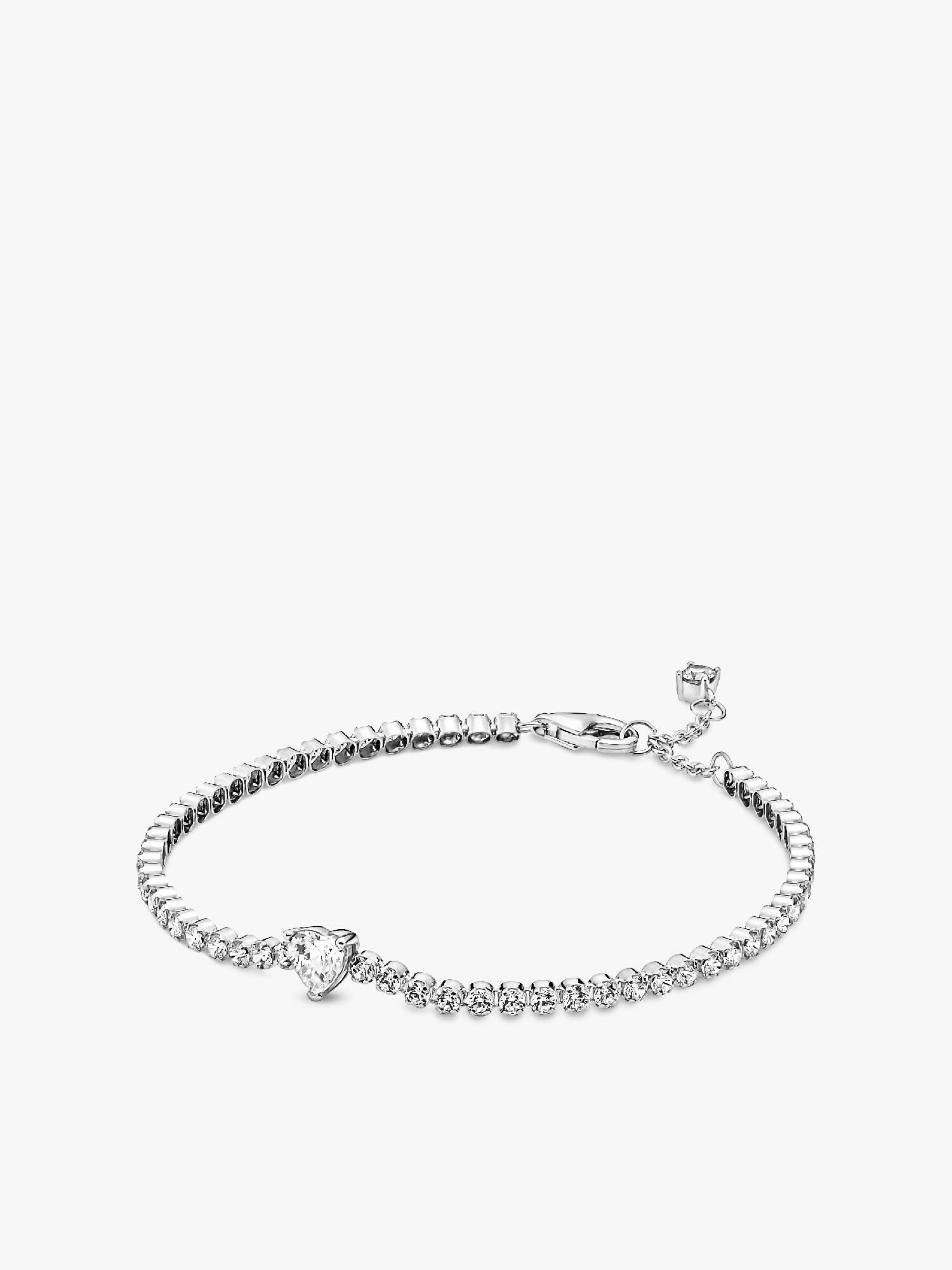 Pulseira Riviera de Coração Brilhante