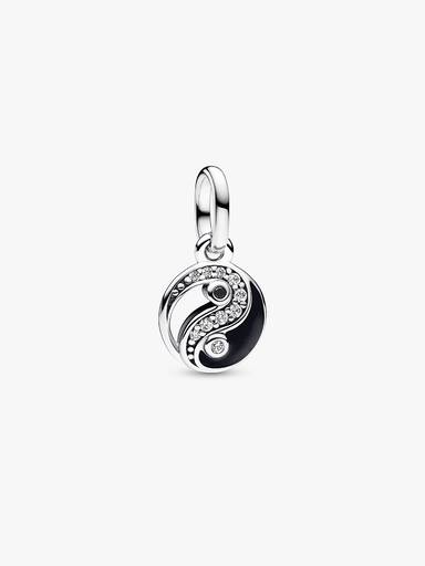 Charm Mini Pingente Yin Y Yang Brilhante