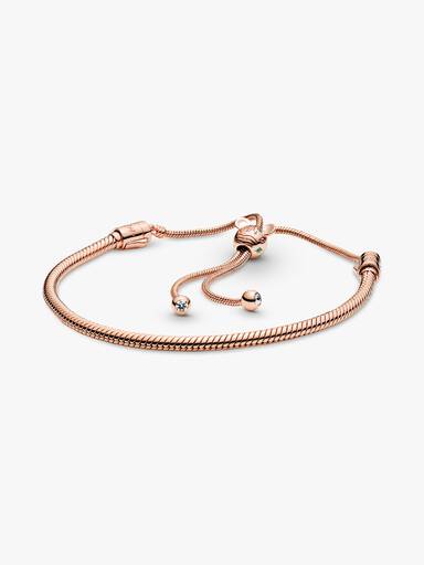 Pulseira Corrente Snake com Fecho Deslizante do Mickey