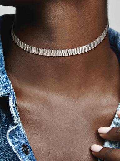 Sterling silver choker
