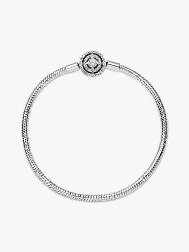 Pulseira Corrente Snake com Fecho em Halo