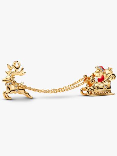 Charm Duplo do Papai Noel