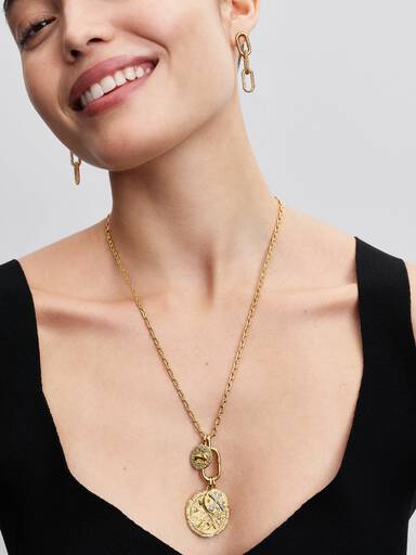 Charm Medalhão Leão