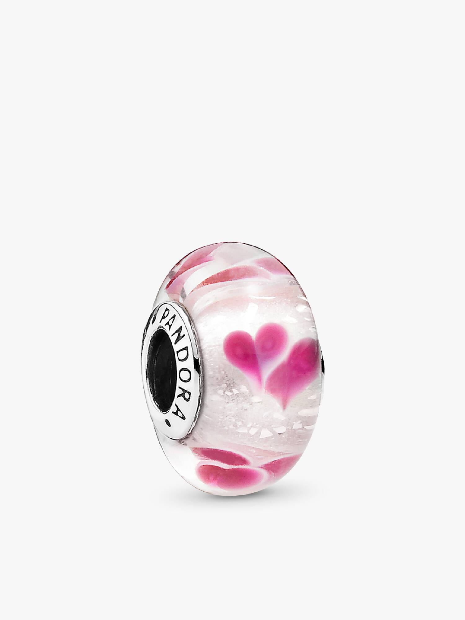 Wild Corações Charm, Cristal Murano