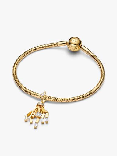 Charm Pendente de Estrela Cadente
