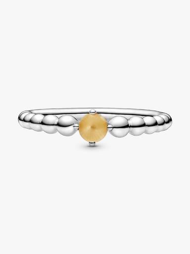 Anel Honey Beaded