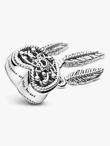 Charm Filtro dos Sonhos em Forma de Coração