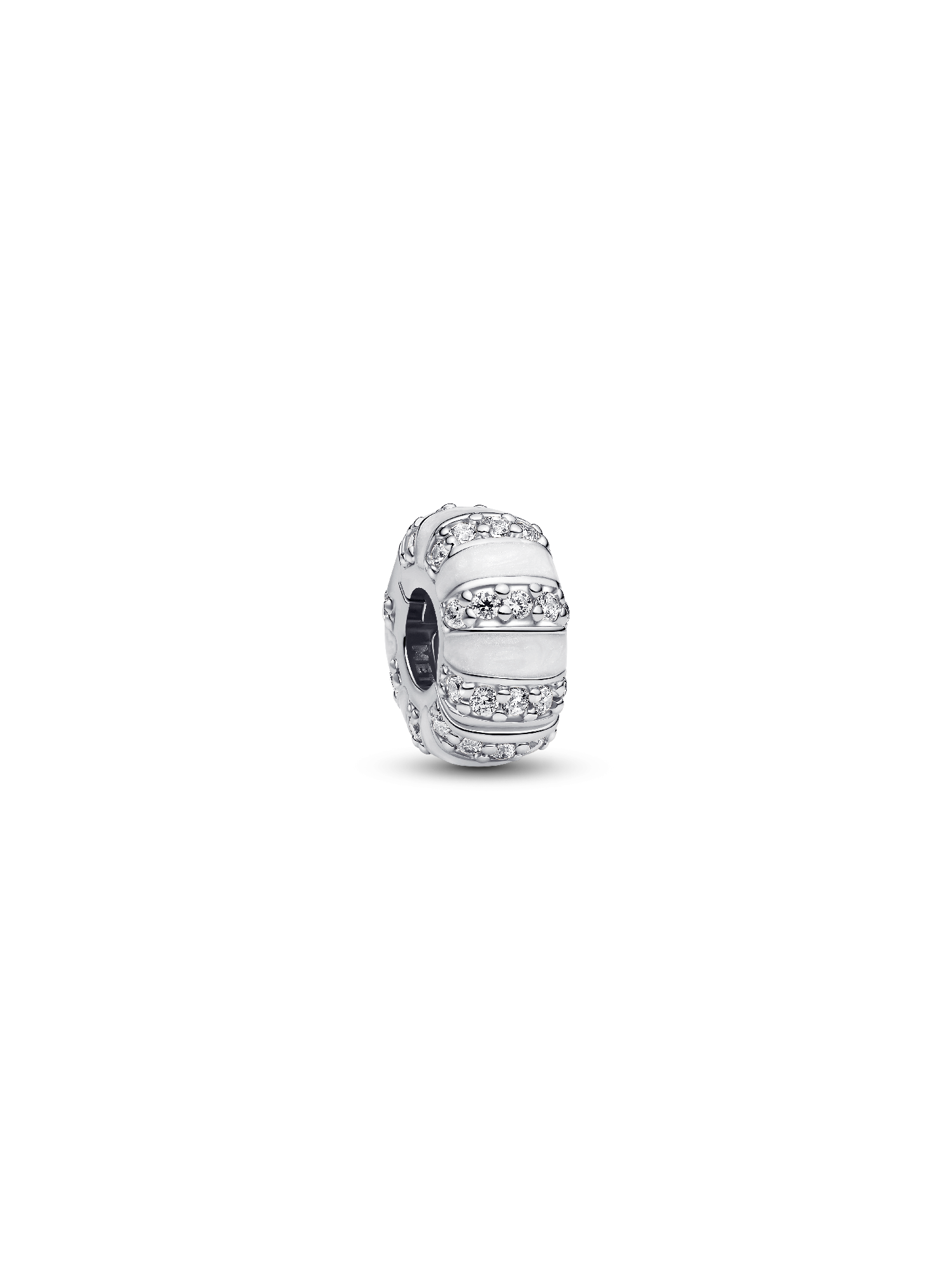 Clip charm de pedras e esmaltação