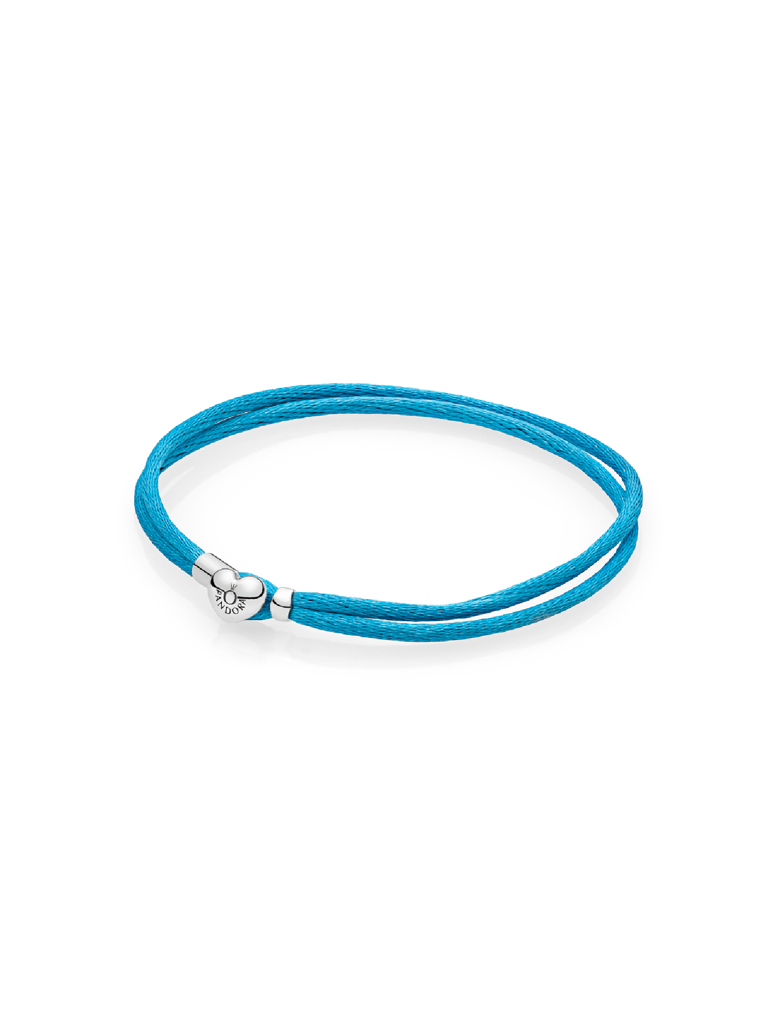 Pulseira Dupla de Tecido, Turquoise