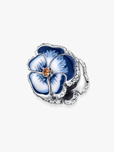 Charm Pensamiento Azul
