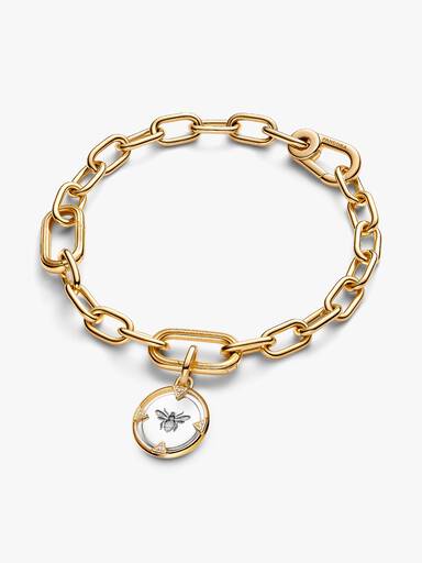 Charm Medalhão de Abelha