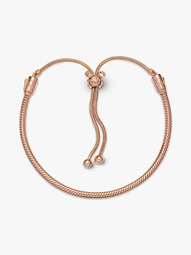 Pulseira Corrente Snake com Fecho Deslizante do Mickey