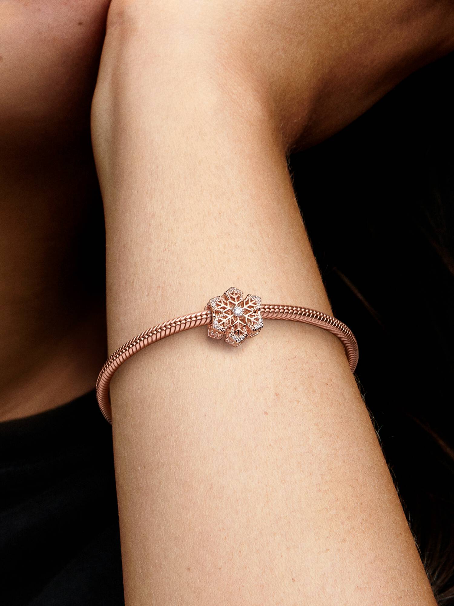 Charm Floco de Neve Festivo