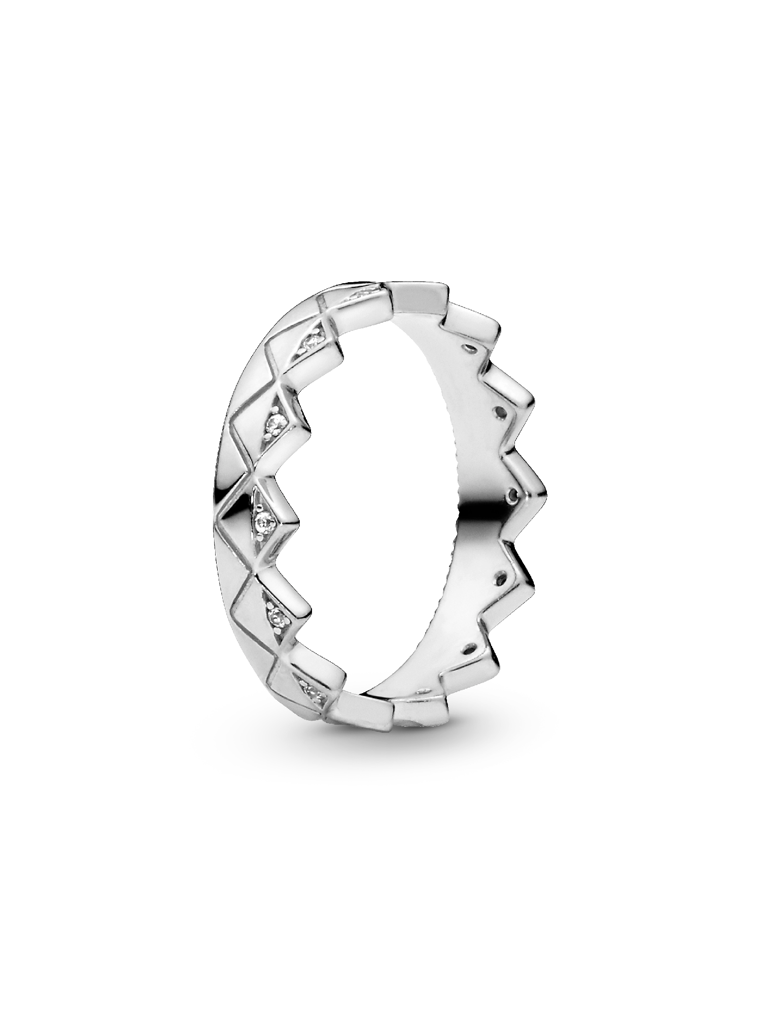 Charm Pendente Duplo Grabable Torre Eiffel de París com Diamante Criado em Laboratório