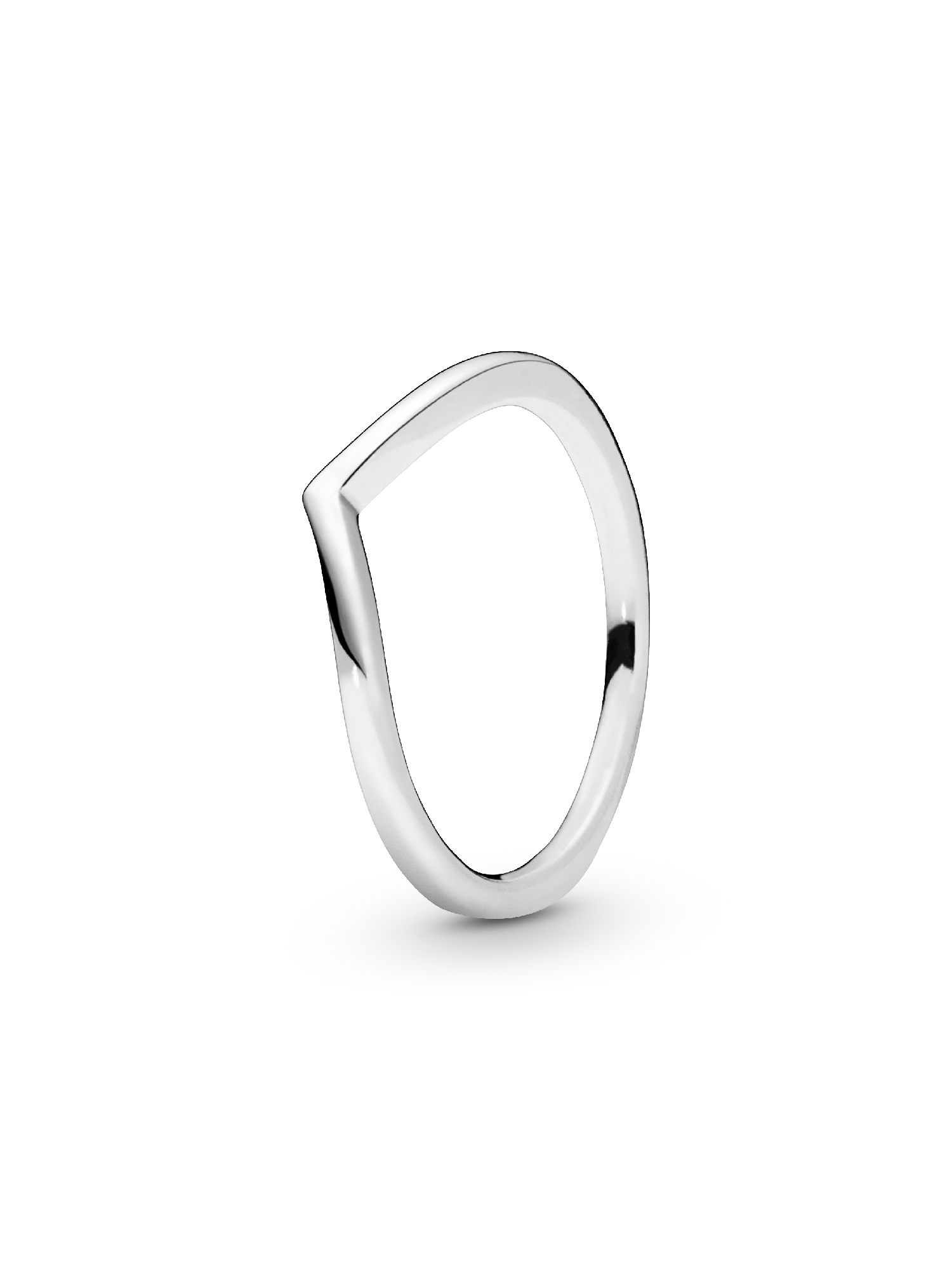 Anel Chevron Polido