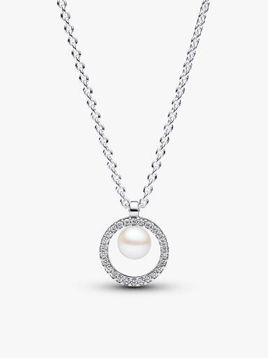 Conjunto em Pavé e Pérola Cultivada
