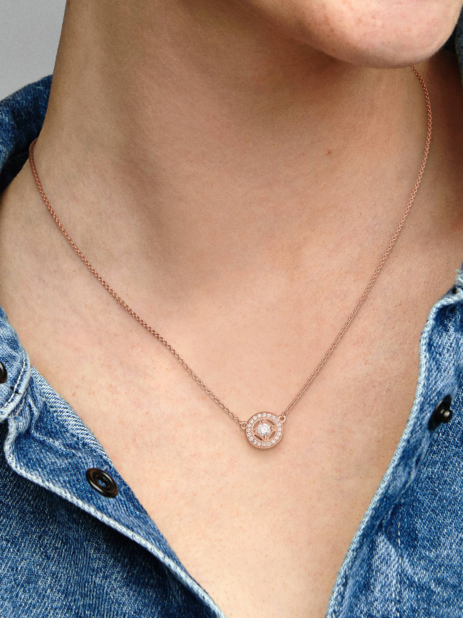 Colar Collier Círculo Clássico