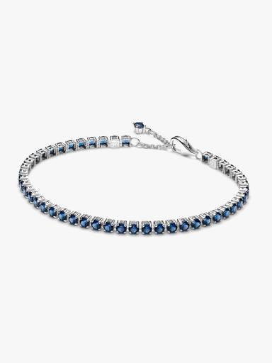 Pulseira Riviera Azul Escuro Brilhante