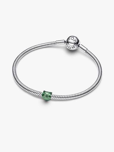 Mini Charm Coruja Verde