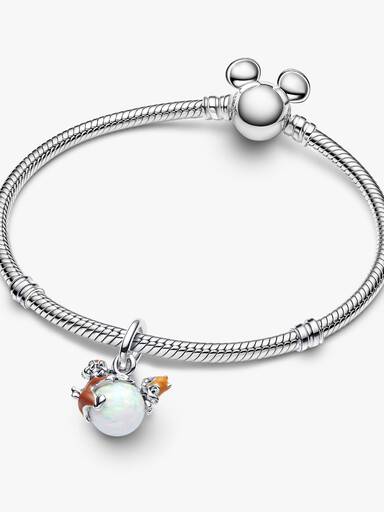 Charm Pendente Esfera Tico e Teco da Disney