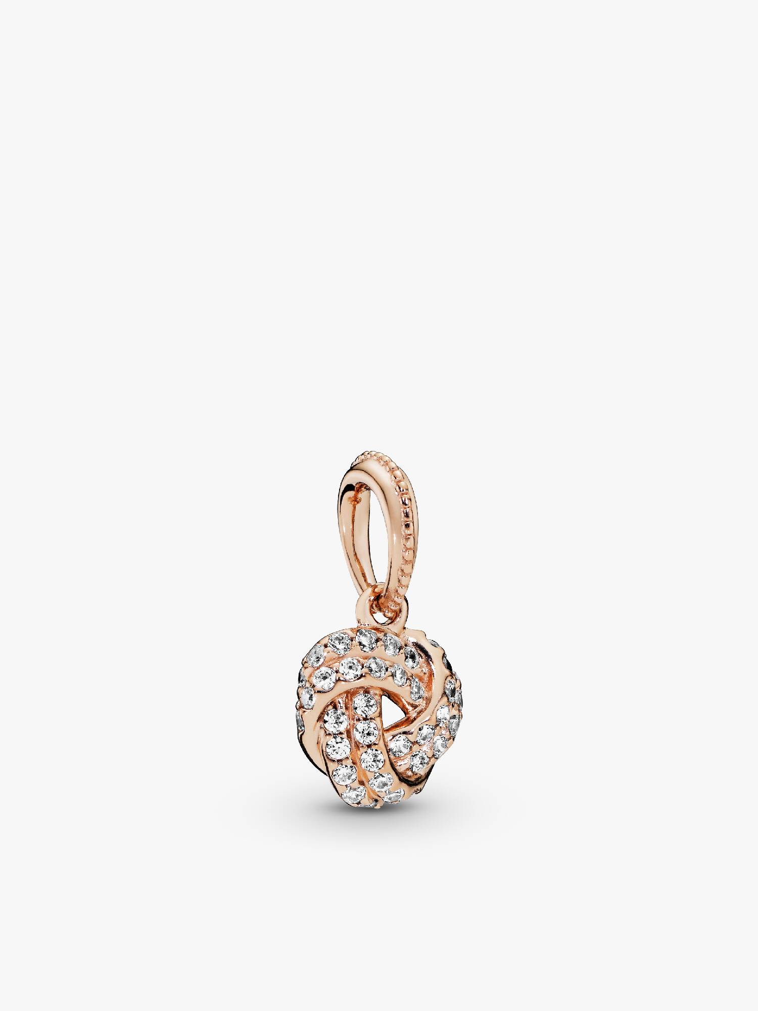 Cintilante Knot Pingente