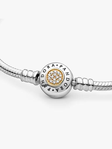 Pulseira Corrente Snake Moments com Fecho Logotipo