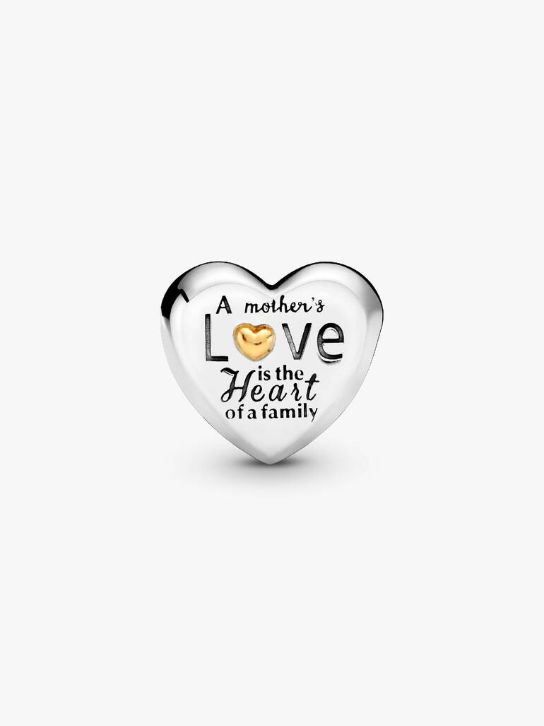 Special Mãe's Amor Coração Charm