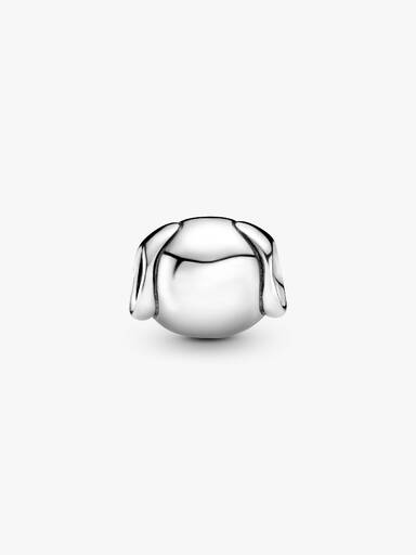 Dog silver charm