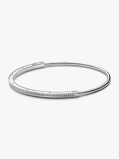 bracelete Pandora Signature I-D Pavé