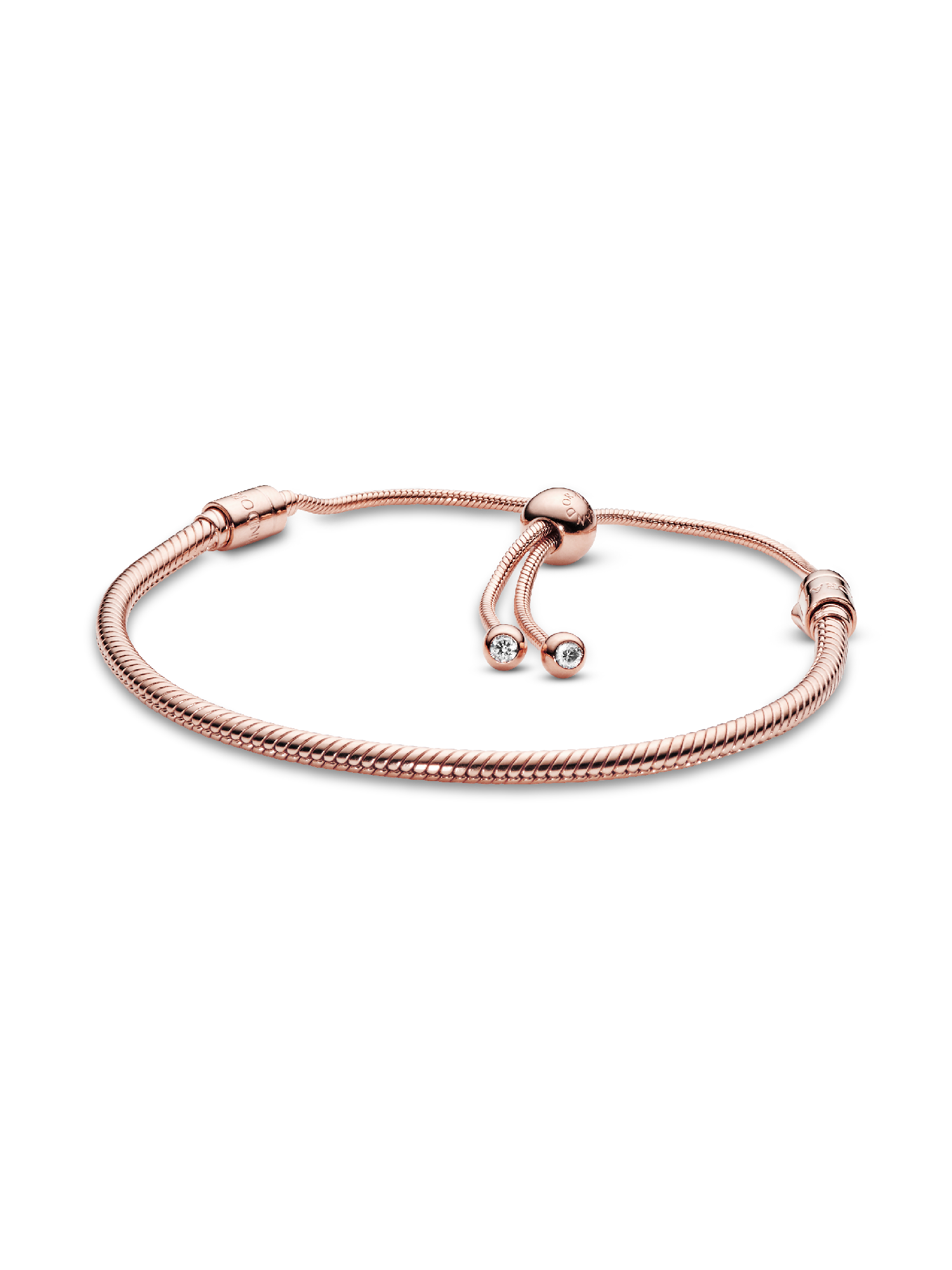 Pulseira Corrente Snake Fecho Deslizante Pandora Moments