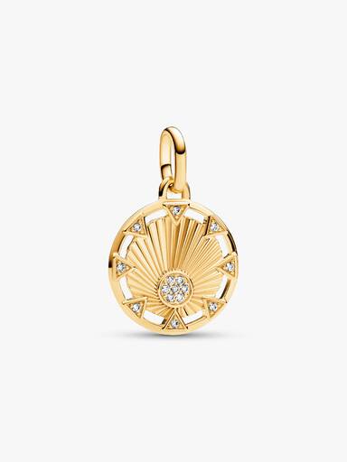 Charm Medalhão Sol Poder da Luz Pandora ME