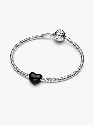 Charm de coração preto