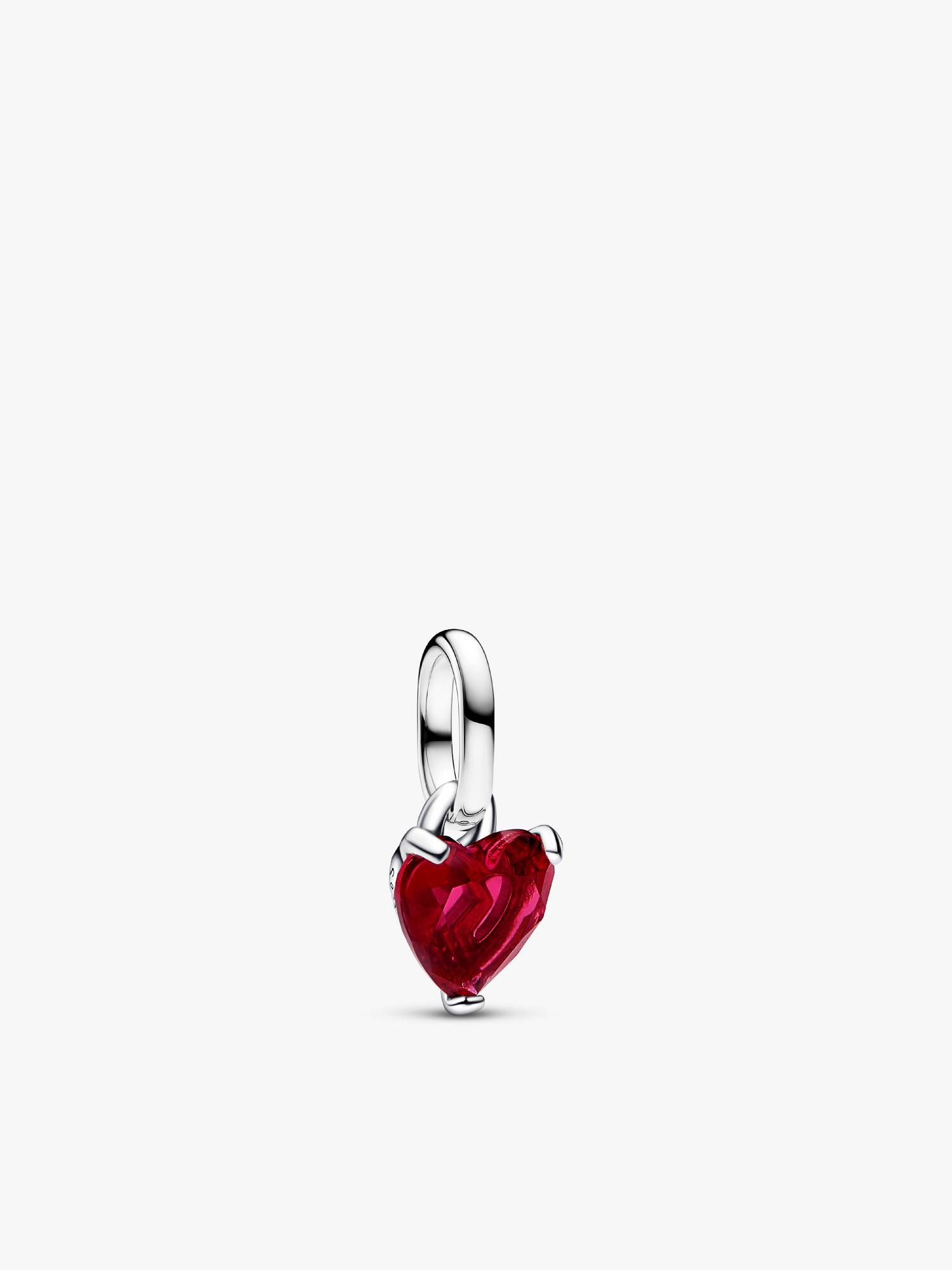 Mini Charm Pendente Coração Vermelho Pandora Me