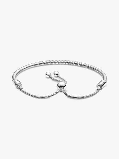 Pulseira Corrente Snake com Fecho Deslizante