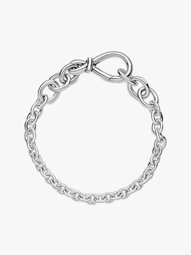 Pulseira Corrente Nó Infinito Robusto