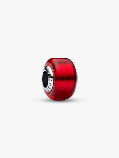 Mini Charm de Vidro Murano Vermelho