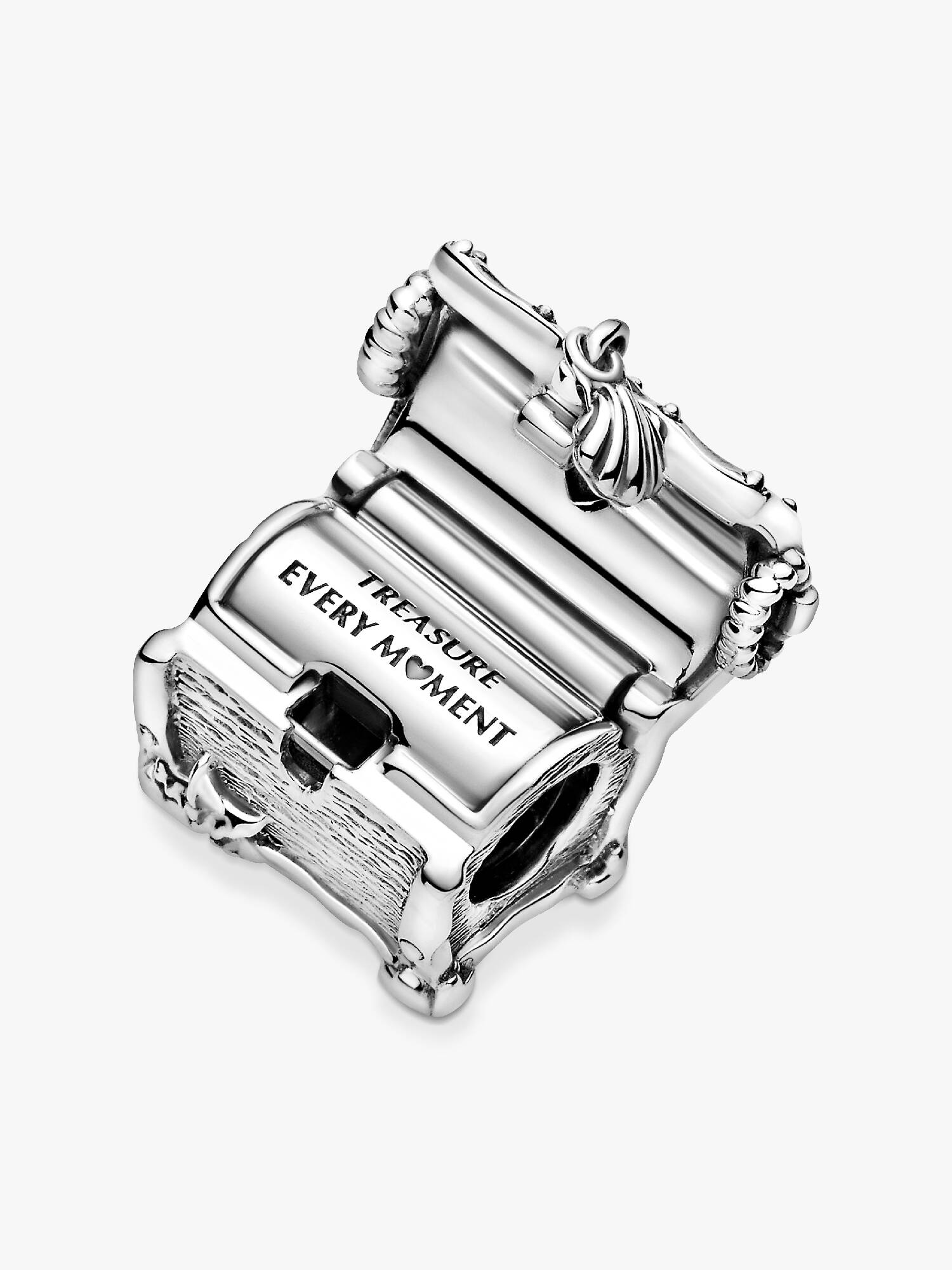 Chest of treasure sterling silver charm