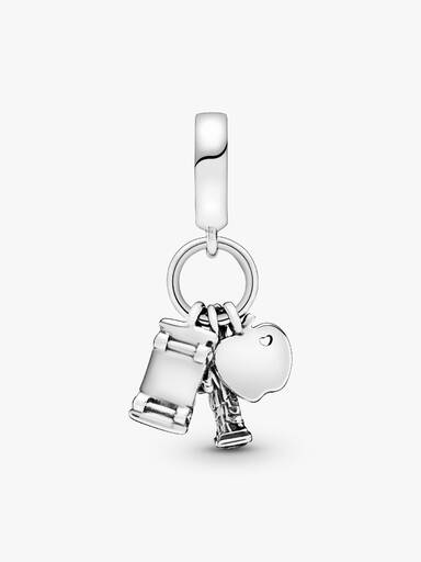 Charm pendente com símbolos de Nova York