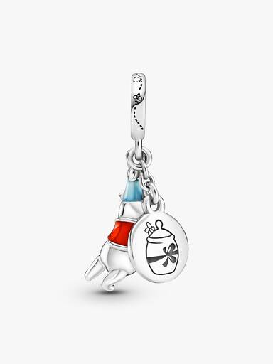 Charm Pendente De Aniversário do Urinho Pooh