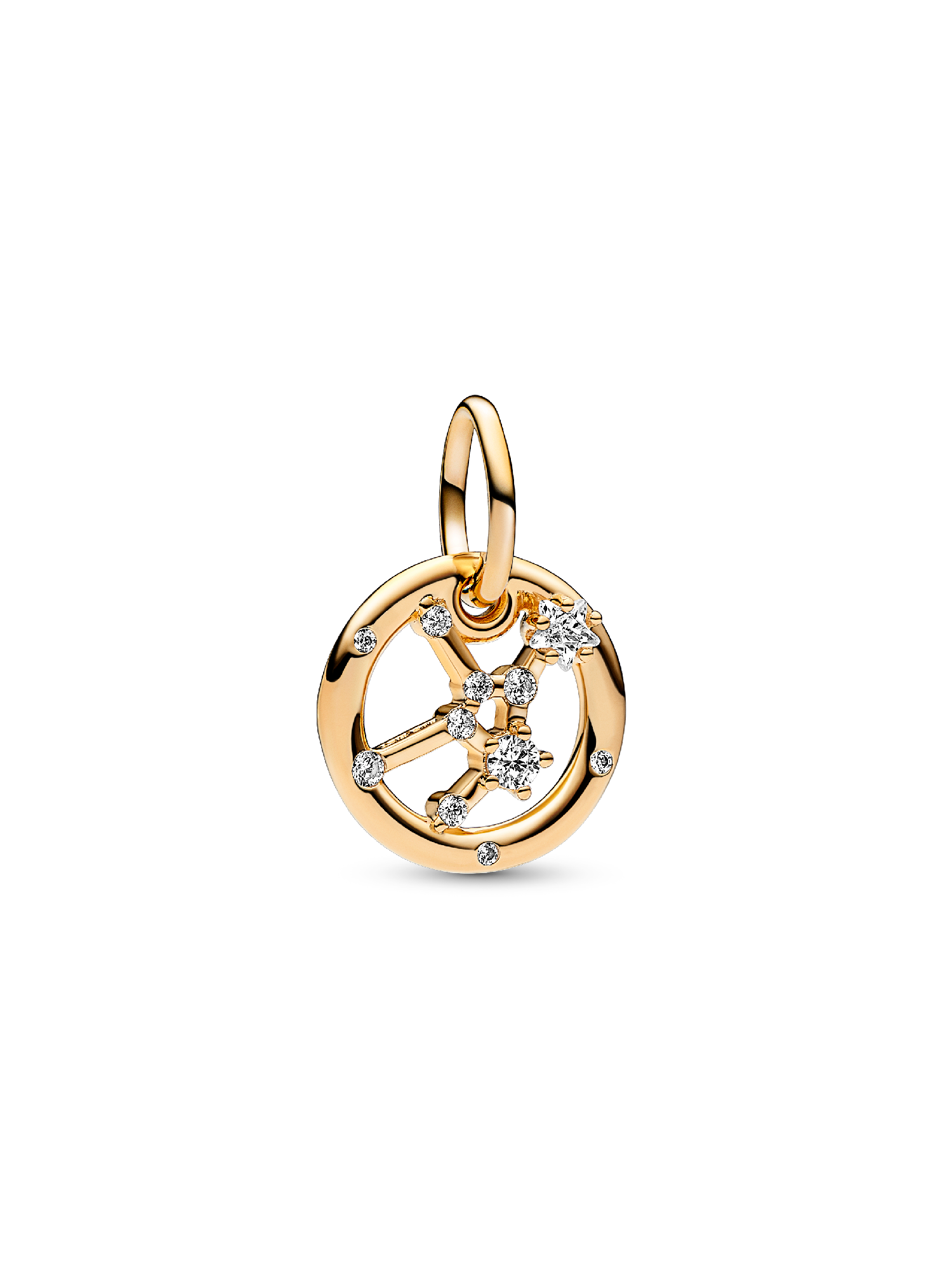 Charm Pendente do Zodíaco de Virgem