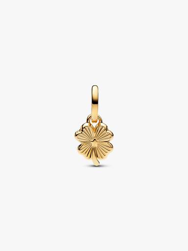Mini Charm Pendente Trevo da Sorte Branco Pandora Me