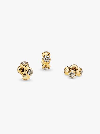 Modern LovePods PANDORA Shine spacer with clear cubic zirconia