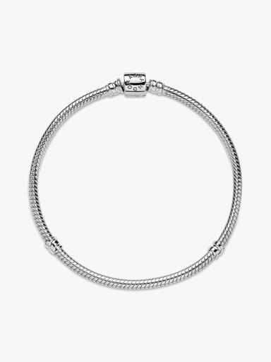 Pulseira Corrente Snake com Fecho Cilíndrico