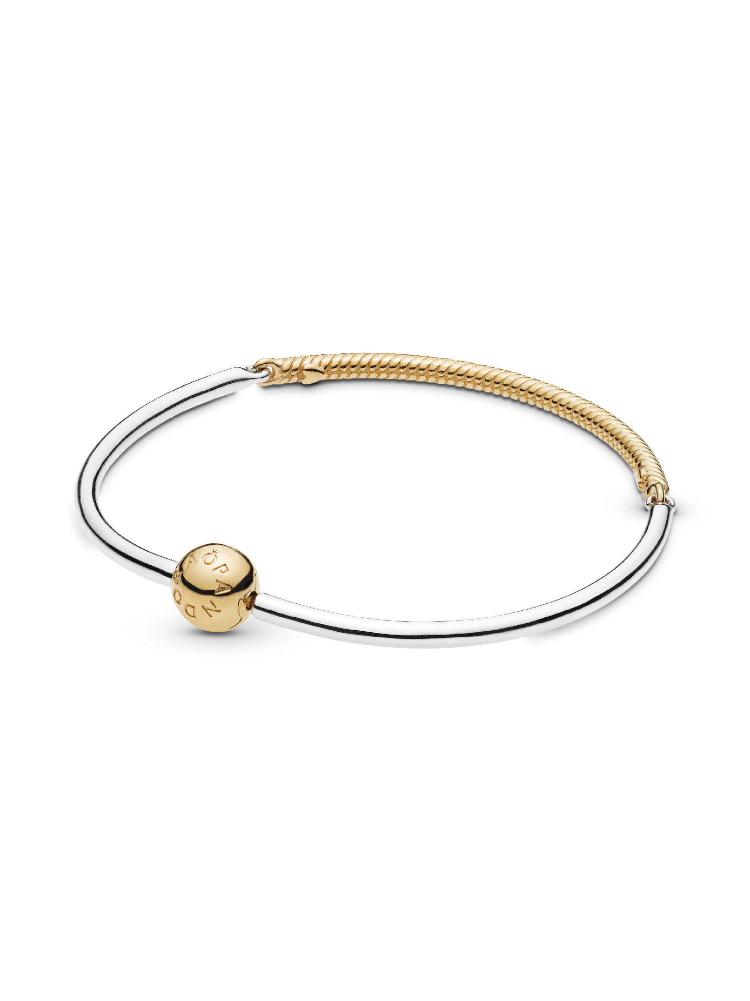Pandora Moments Three-elo Bracelete Rígido