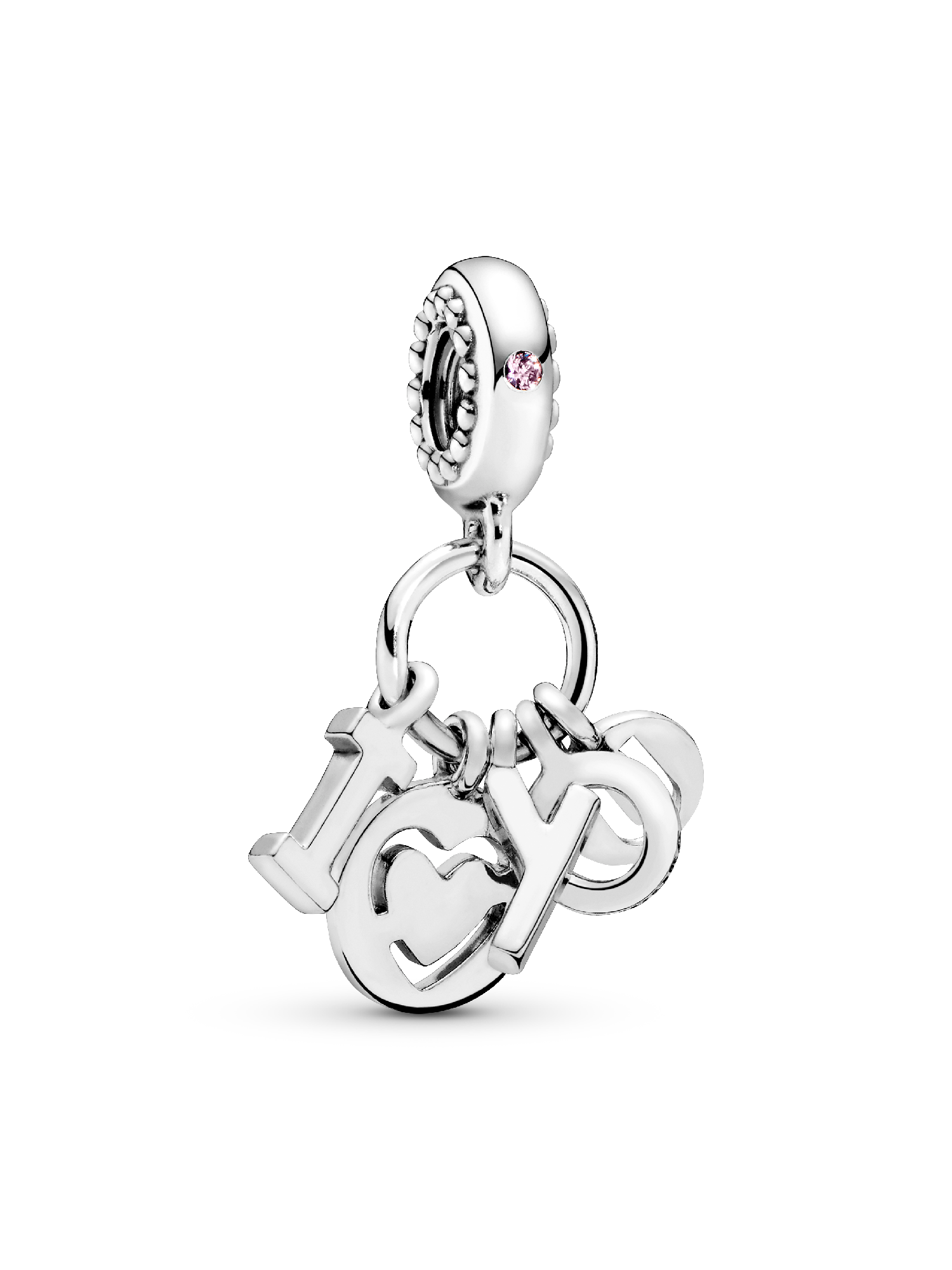 Charm Pendente Letras I Love You