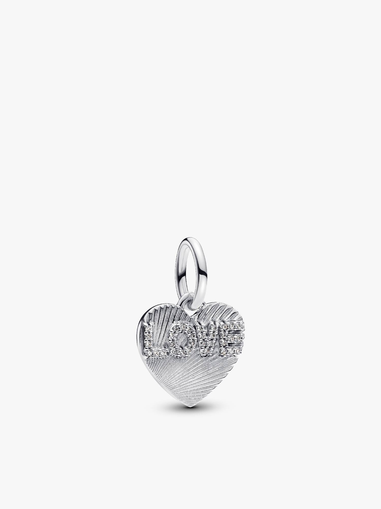 Charm Pendente Gravável Coração de Amor