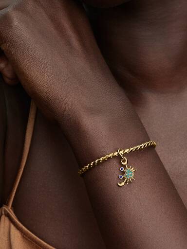 Charm pendente de caranguejo